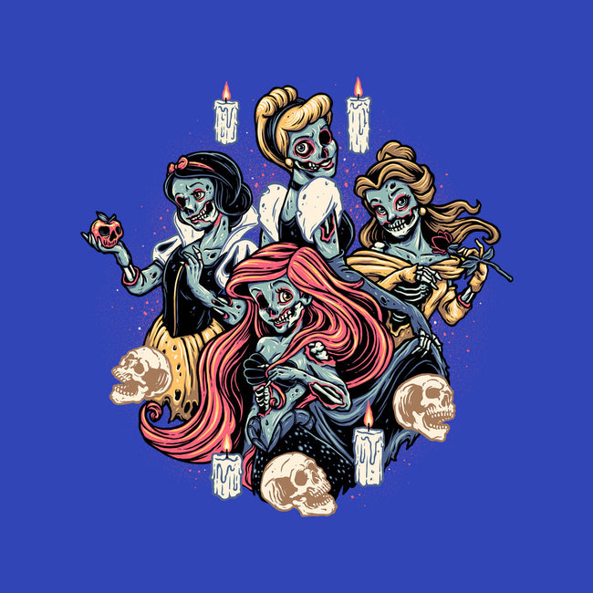 Undead Princesses-womens v-neck tee-momma_gorilla