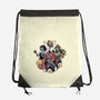 Undead Princesses-none drawstring bag-momma_gorilla