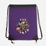 Undead Princesses-none drawstring bag-momma_gorilla