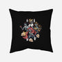 Undead Princesses-none removable cover w insert throw pillow-momma_gorilla