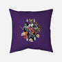 Undead Princesses-none removable cover w insert throw pillow-momma_gorilla