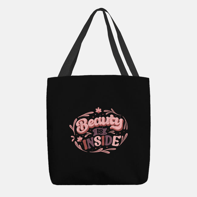 Beauty Is Inside-none basic tote bag-tobefonseca