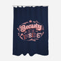 Beauty Is Inside-none polyester shower curtain-tobefonseca