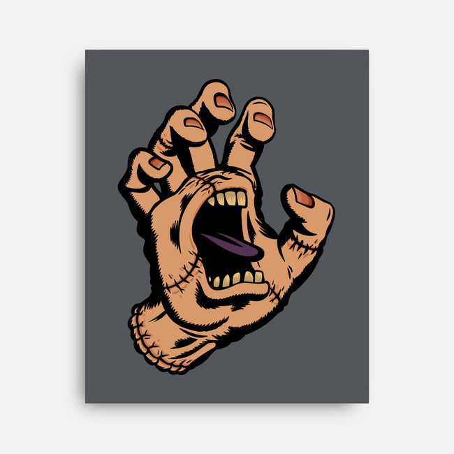 Screaming Thing-none stretched canvas-drbutler