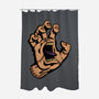 Screaming Thing-none polyester shower curtain-drbutler