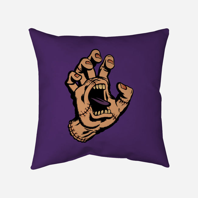 Screaming Thing-none removable cover w insert throw pillow-drbutler