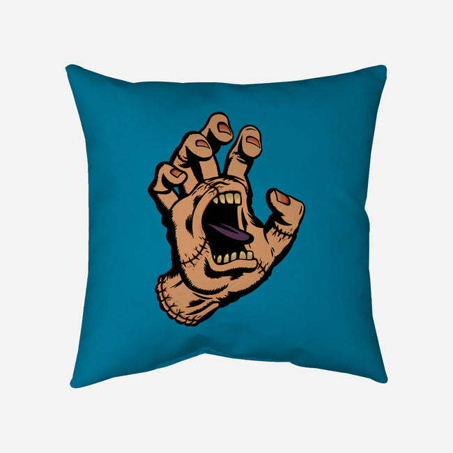 Screaming Thing-none removable cover w insert throw pillow-drbutler