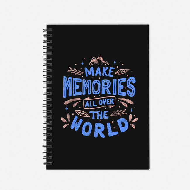 Make Memories-none dot grid notebook-tobefonseca