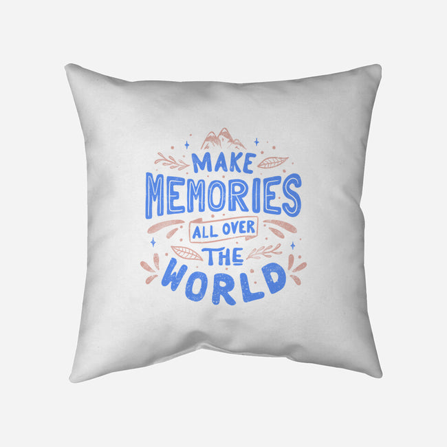 Make Memories-none removable cover throw pillow-tobefonseca