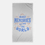 Make Memories-none beach towel-tobefonseca