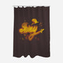Shiny Ship-none polyester shower curtain-kharmazero