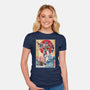 Prime In Japan-womens fitted tee-DrMonekers