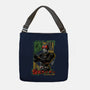 Masked Hero-none adjustable tote bag-Guilherme magno de oliveira