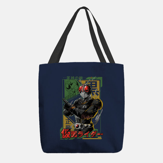 Masked Hero-none basic tote bag-Guilherme magno de oliveira