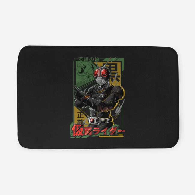 Masked Hero-none memory foam bath mat-Guilherme magno de oliveira