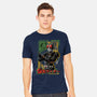 Masked Hero-mens heavyweight tee-Guilherme magno de oliveira