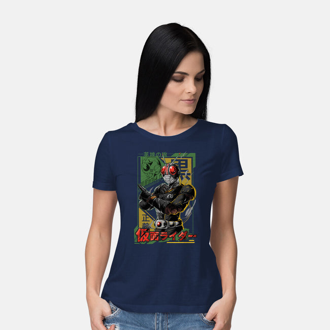 Masked Hero-womens basic tee-Guilherme magno de oliveira