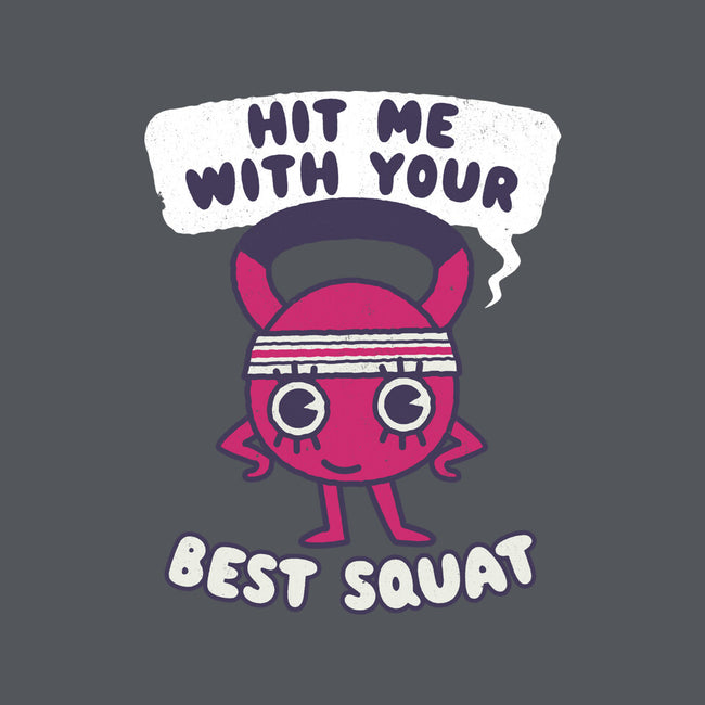 Best Squat Fitness-womens basic tee-Weird & Punderful