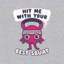 Best Squat Fitness-womens off shoulder sweatshirt-Weird & Punderful