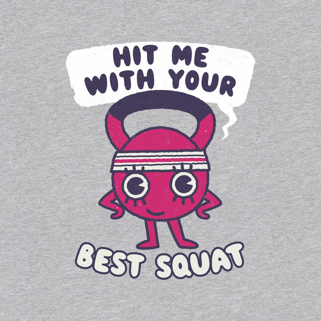 Best Squat Fitness-womens v-neck tee-Weird & Punderful