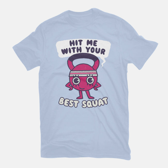 Best Squat Fitness-unisex basic tee-Weird & Punderful