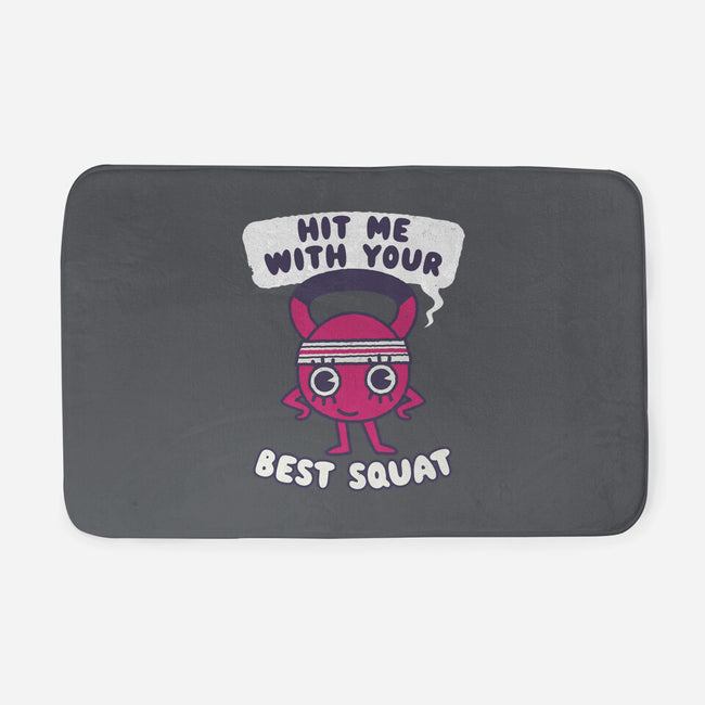 Best Squat Fitness-none memory foam bath mat-Weird & Punderful