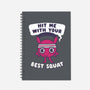 Best Squat Fitness-none dot grid notebook-Weird & Punderful
