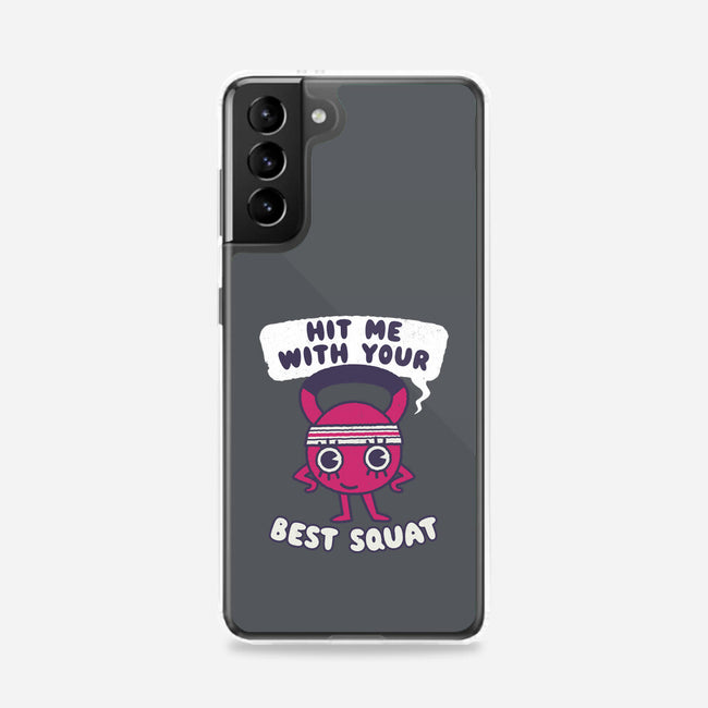 Best Squat Fitness-samsung snap phone case-Weird & Punderful