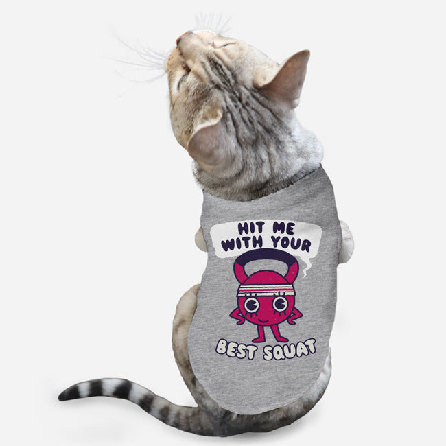 Best Squat Fitness-cat basic pet tank-Weird & Punderful