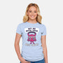 Best Squat Fitness-womens fitted tee-Weird & Punderful