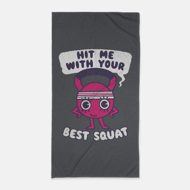 Best Squat Fitness-none beach towel-Weird & Punderful