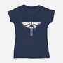 The Fireflies-womens v-neck tee-rocketman_art