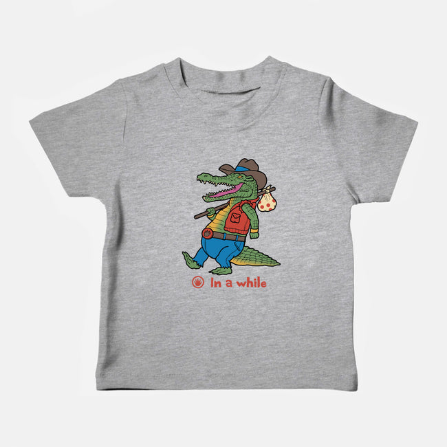 In A While Crocodile-baby basic tee-vp021