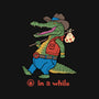 In A While Crocodile-none glossy sticker-vp021