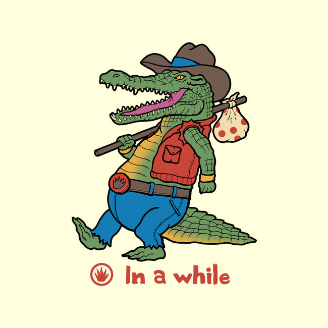 In A While Crocodile-none beach towel-vp021