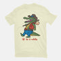 In A While Crocodile-mens premium tee-vp021