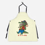 In A While Crocodile-unisex kitchen apron-vp021