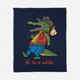 In A While Crocodile-none fleece blanket-vp021