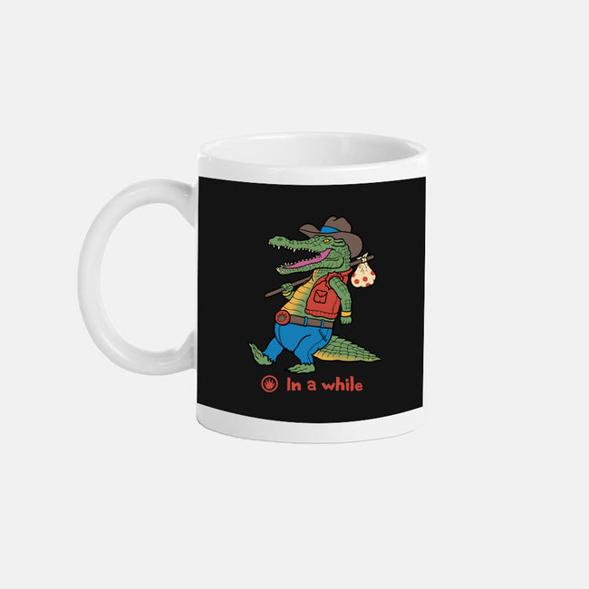 In A While Crocodile-none mug drinkware-vp021