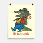 In A While Crocodile-none matte poster-vp021