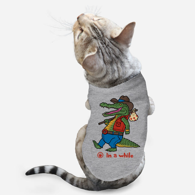 In A While Crocodile-cat basic pet tank-vp021