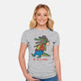 In A While Crocodile-womens fitted tee-vp021