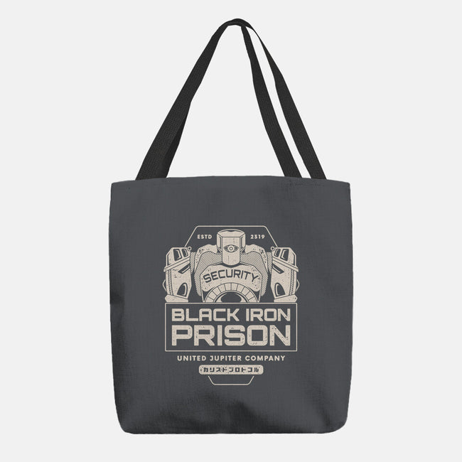 Prison Security Robots-none basic tote bag-Logozaste