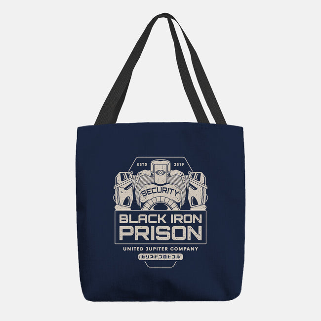 Prison Security Robots-none basic tote bag-Logozaste