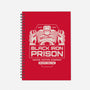 Prison Security Robots-none dot grid notebook-Logozaste