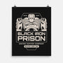 Prison Security Robots-none matte poster-Logozaste