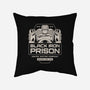 Prison Security Robots-none removable cover w insert throw pillow-Logozaste