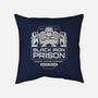 Prison Security Robots-none removable cover w insert throw pillow-Logozaste