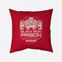 Prison Security Robots-none removable cover w insert throw pillow-Logozaste