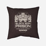 Prison Security Robots-none removable cover throw pillow-Logozaste